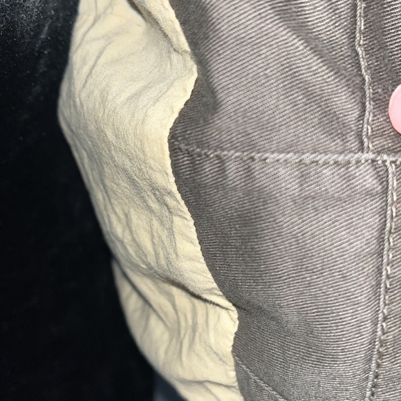 Ann Taylor Brown Denim Ruffled Vest Size S - Picture 4 of 4